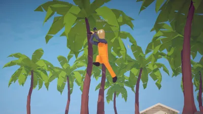 Official How to Fish screenshot of two players cooking side by side at the island grill